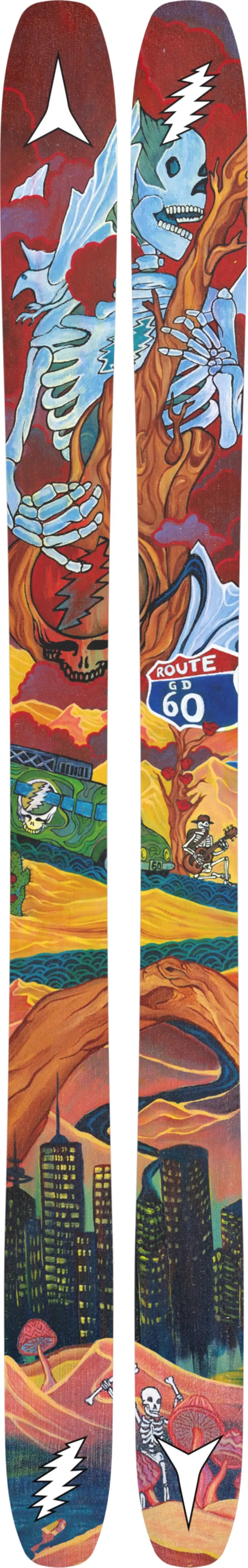 Atomic Bent 110 Grateful Dead Limited Edition Skis (2026)