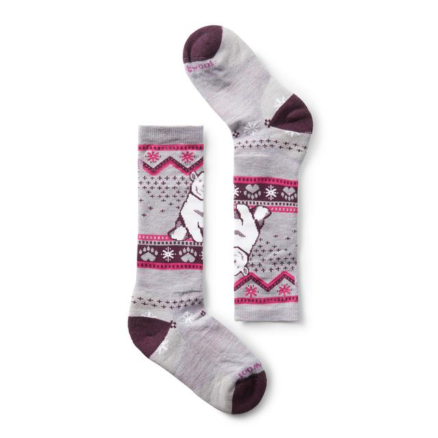 Men's Wintersport Polar Bear Pattern Over The Calf Socks