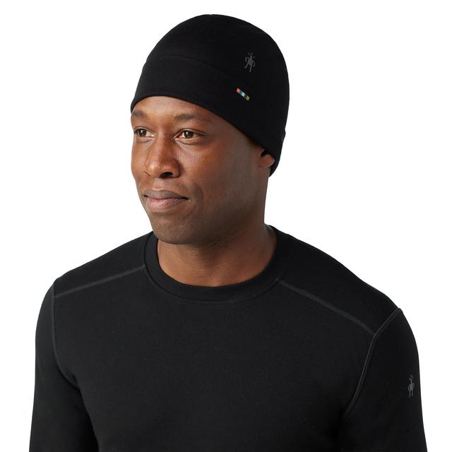 Unisex Thermal Merino Reversible Cuffed Beanie Hat
