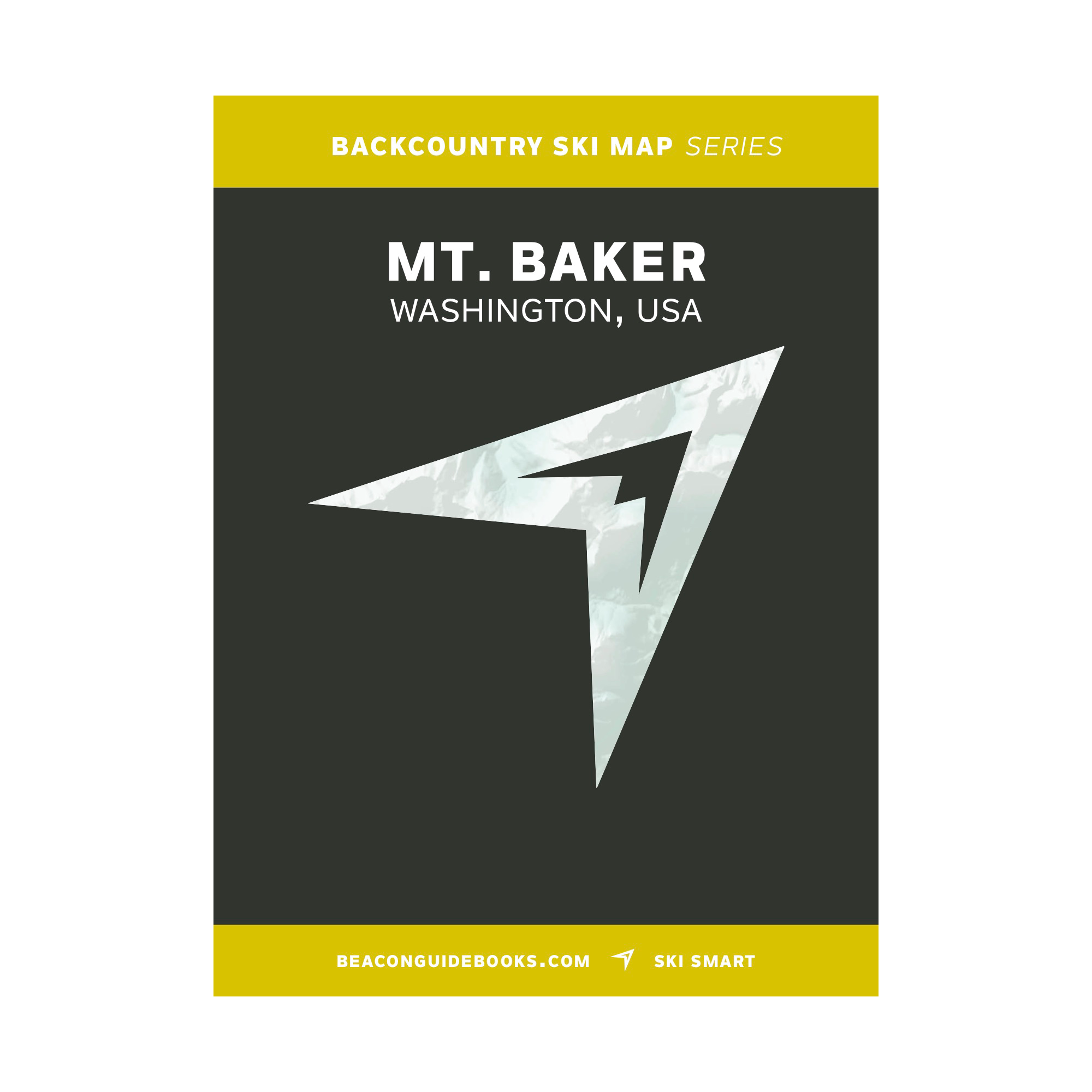 Backcountry Ski Map: Mount Baker, Washington