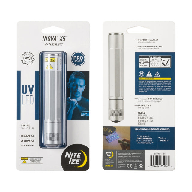 INOVA X5 UV LED Flashlight