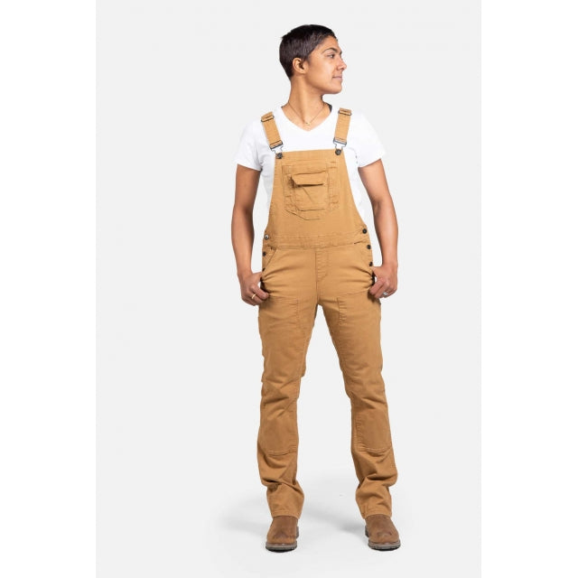 Freshley Overalls (Saddle Brown Canvas)