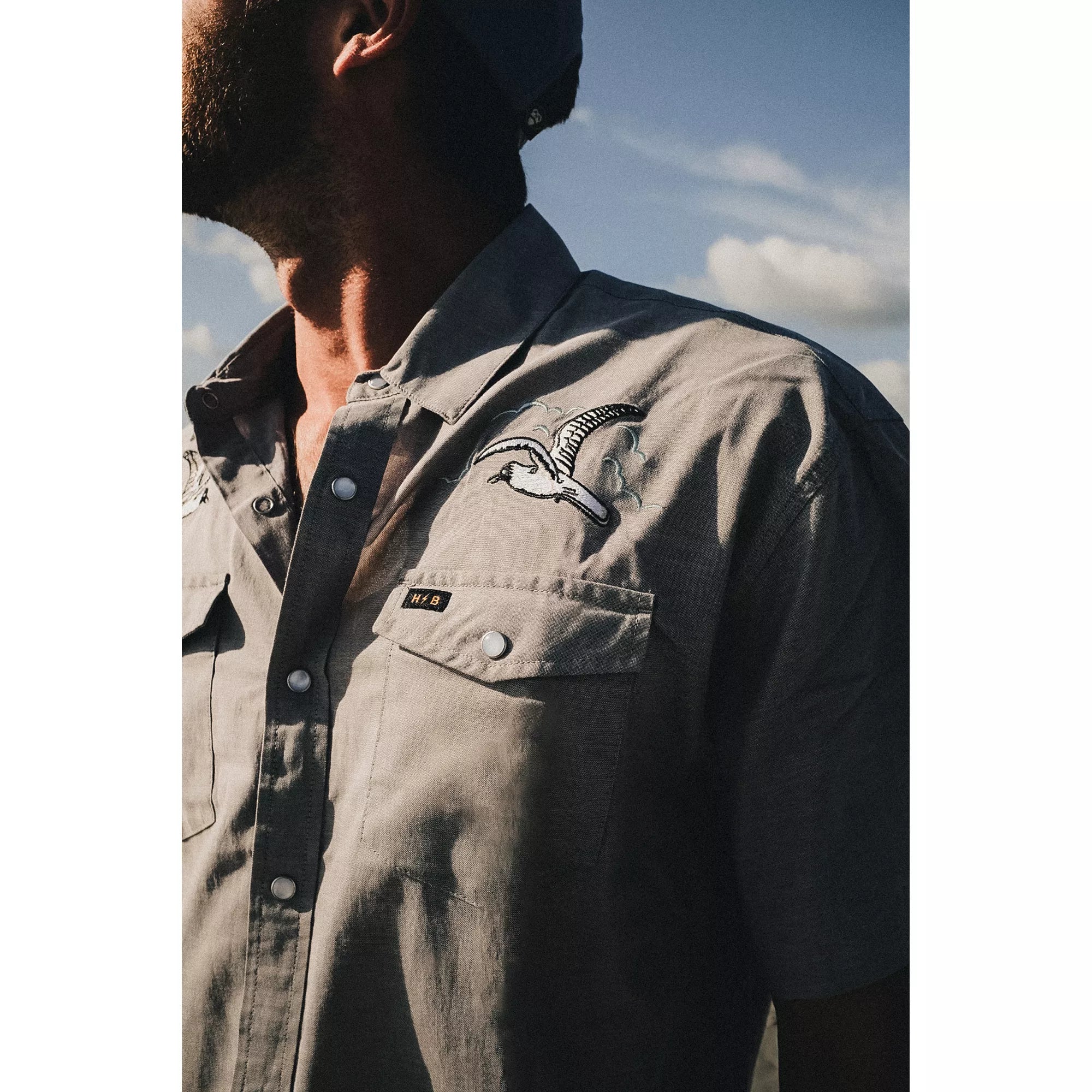 Men's H Bar B Snapshirt - Dealer Exclusive