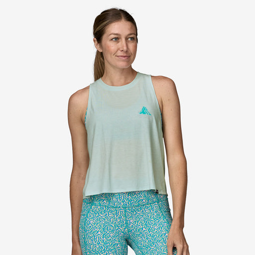 Women's Cap Cool Trail Cropped Tank