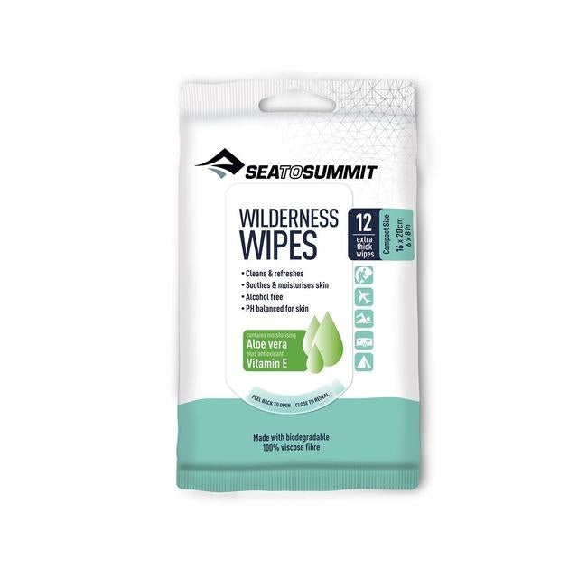 Trek and Travel Wilderness Wipes - S - 12 per pack