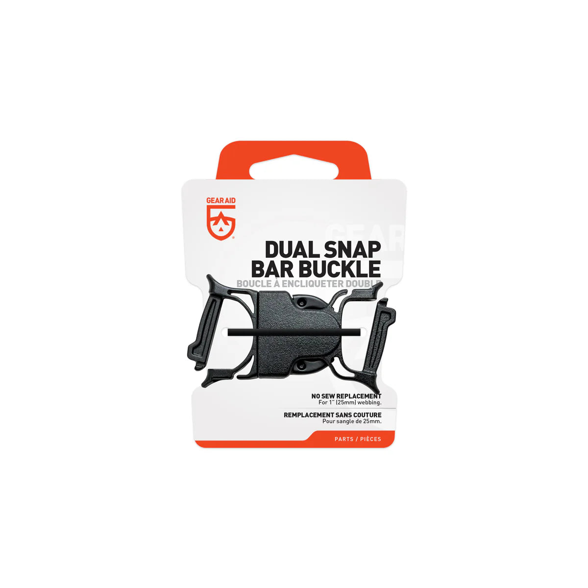 Dual Snap Bar Repair Buckle