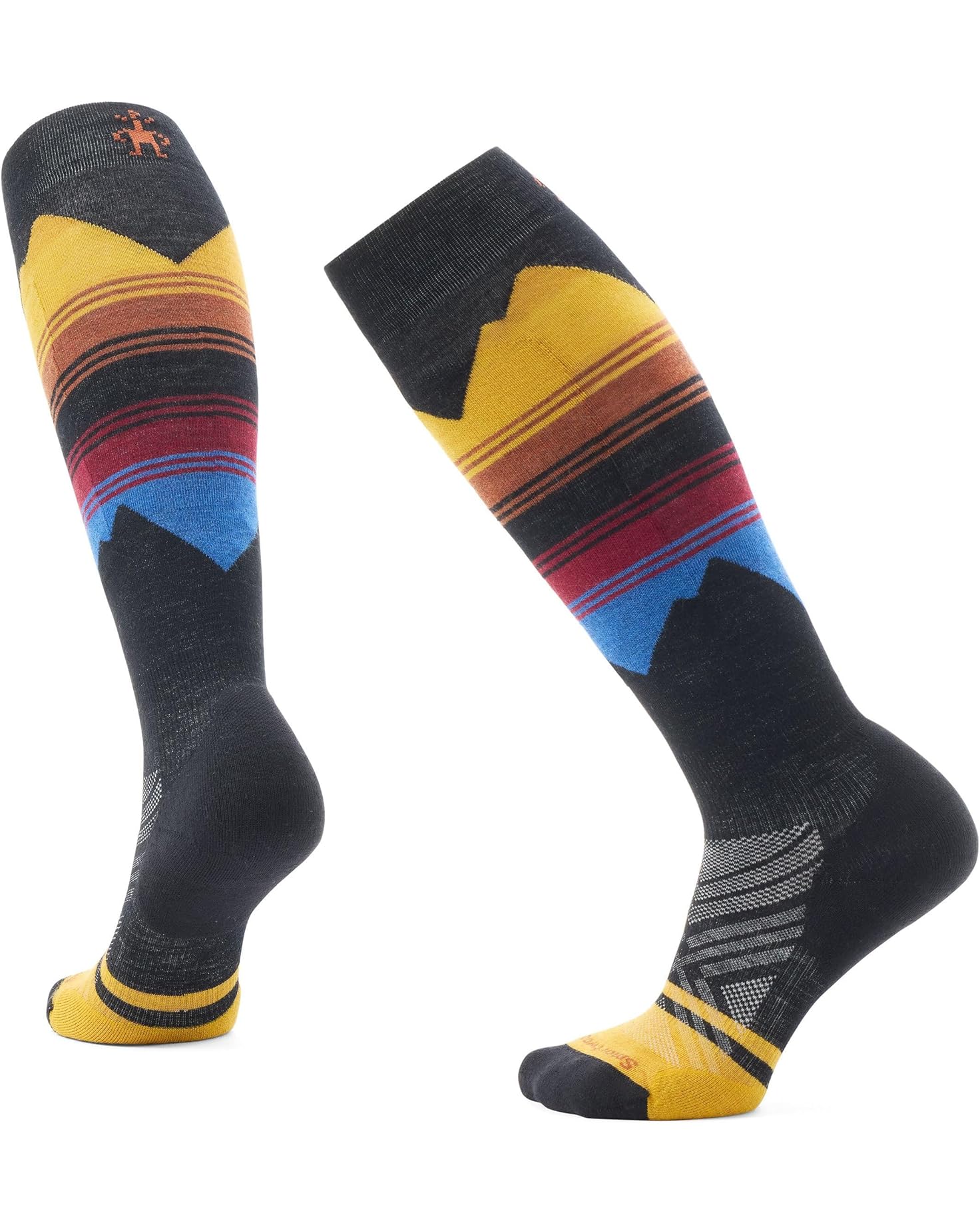 Women's Ski Pattern Over The Calf Socks