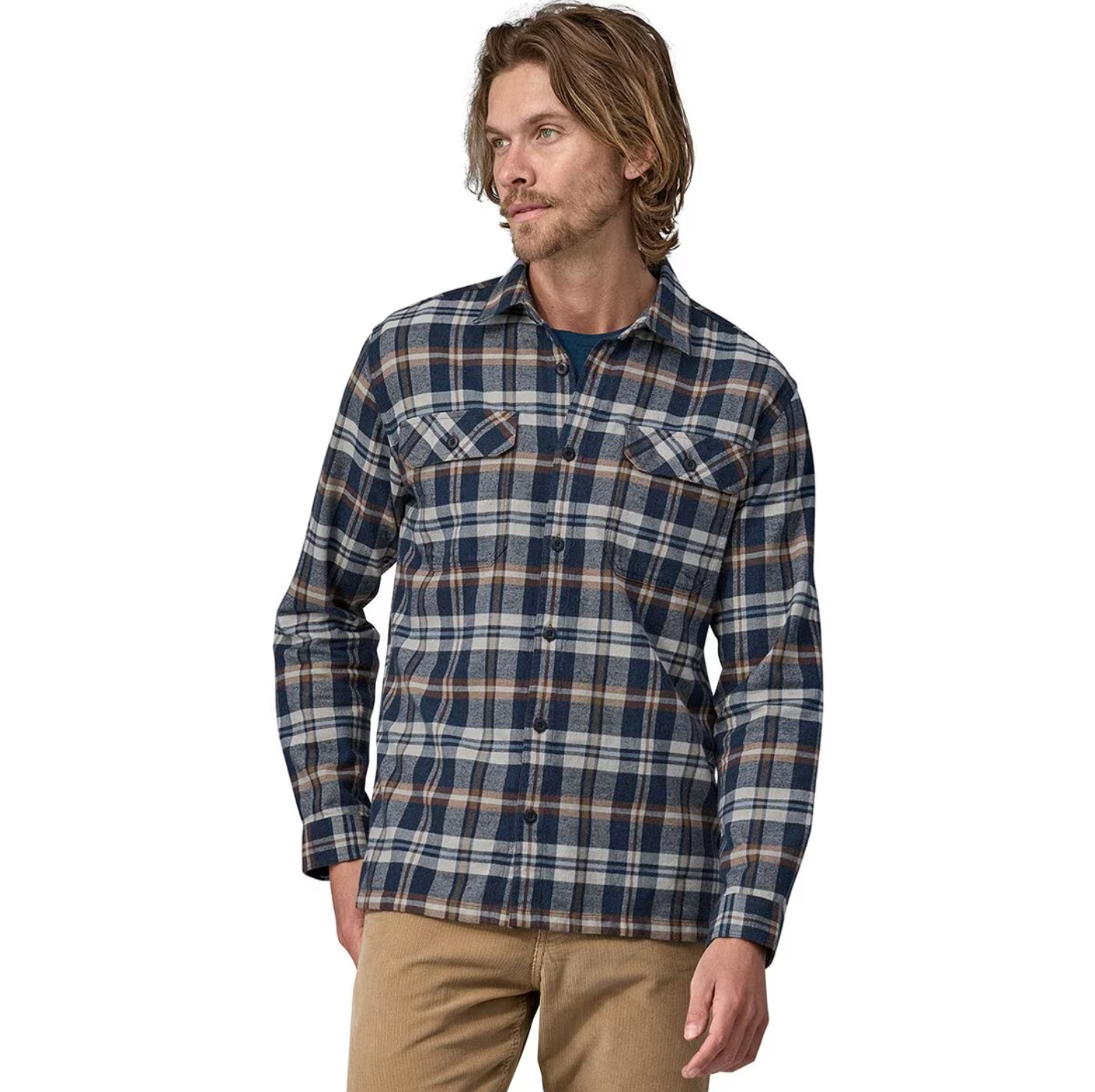 Men's L/S Organic Cotton MW Fjord Flannel Shirt