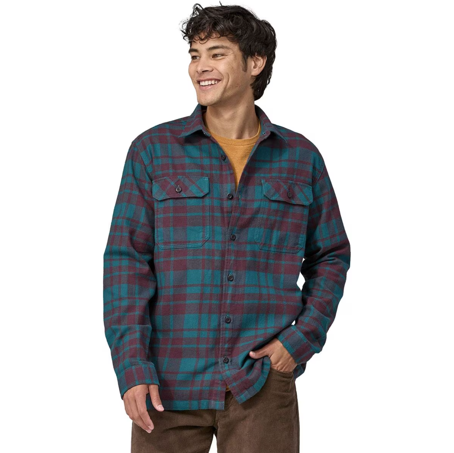 Men's L/S Organic Cotton MW Fjord Flannel Shirt