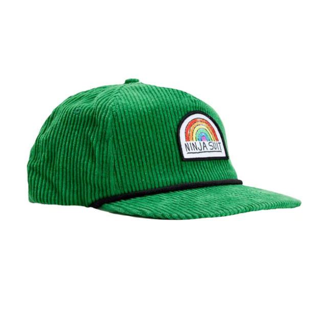 Ninja Rainbow Corduroy Cap