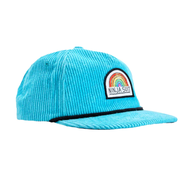 Ninja Rainbow Corduroy Cap