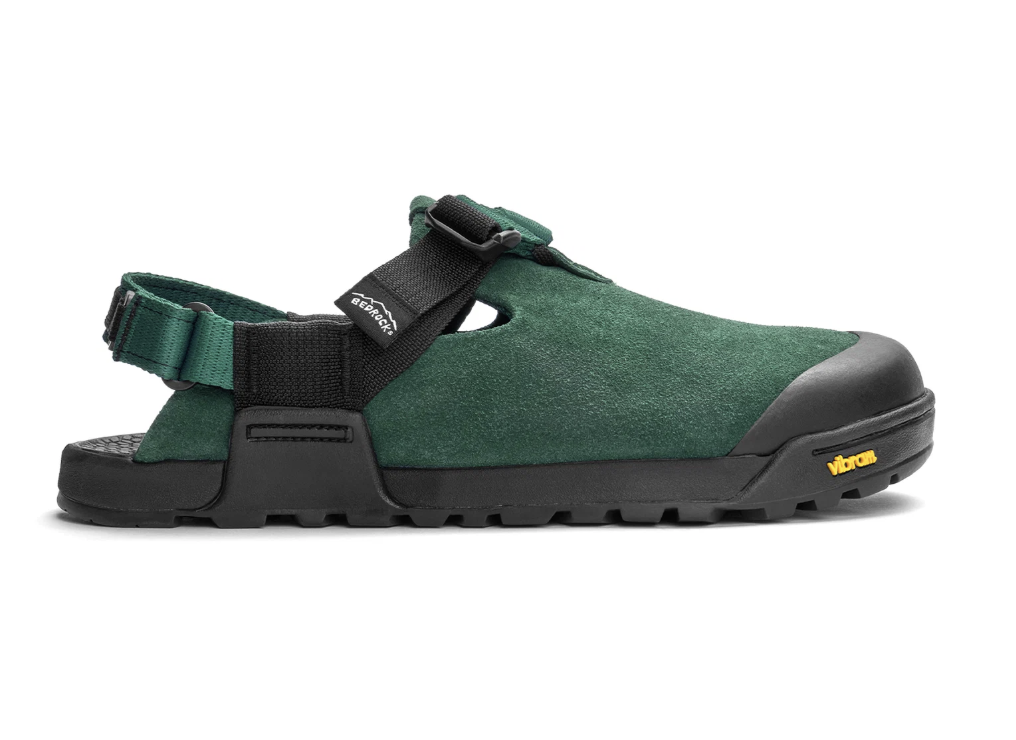 Mountain Clog - Suede Leather (Cascade Green)