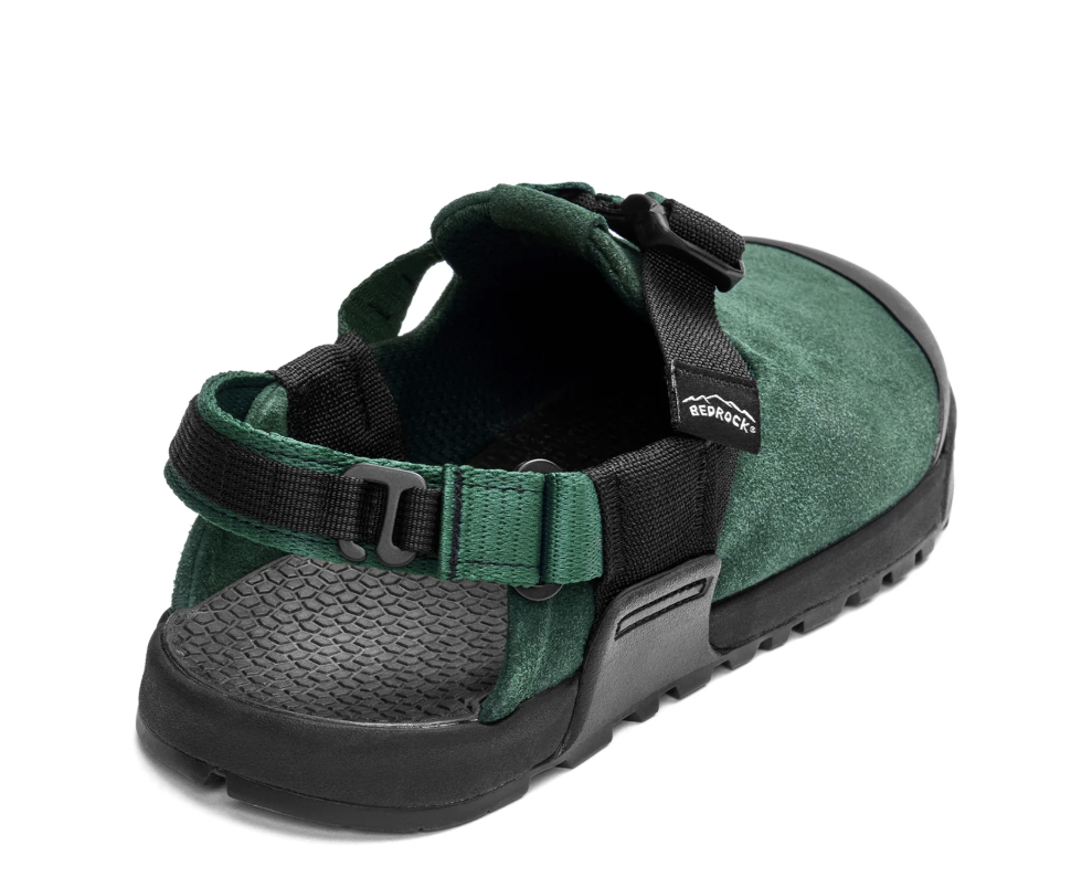 Mountain Clog - Suede Leather (Cascade Green)
