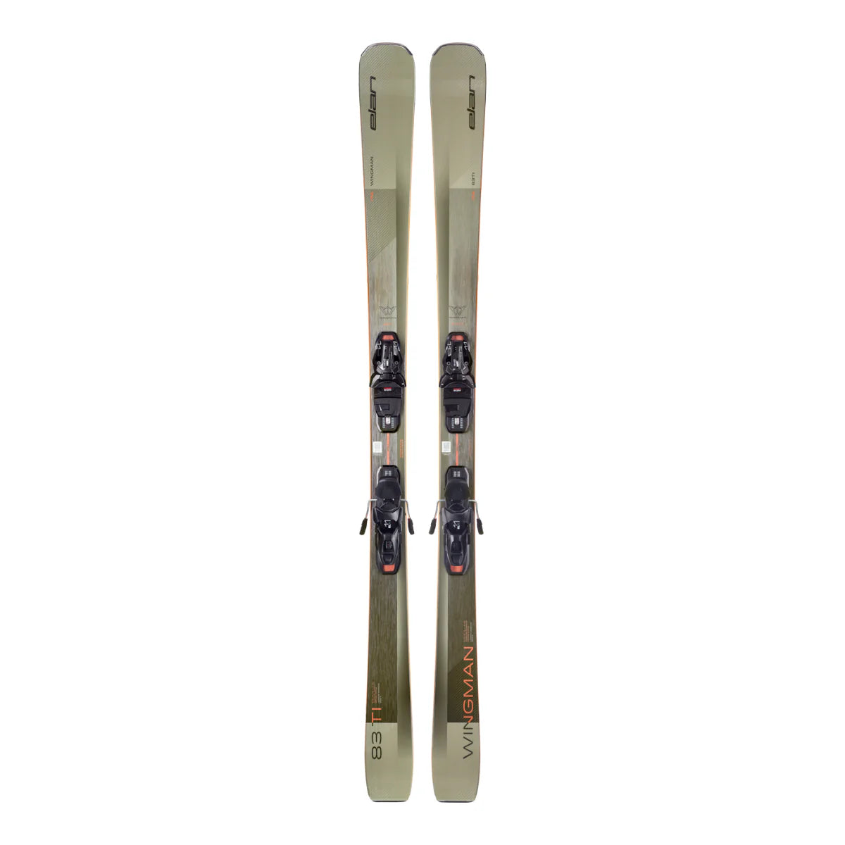 Elan Wingman 83 Ti Mens Skis with ELX11.0 Bindings
