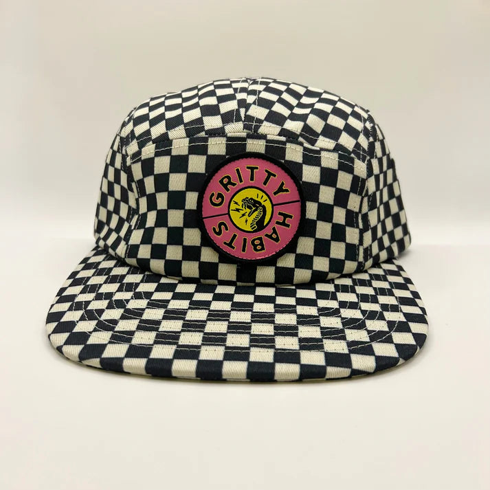 Steezy Checkered 5-Panel Hat