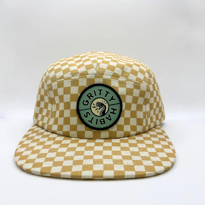 Wipeout Checkered 5-Panel Hat