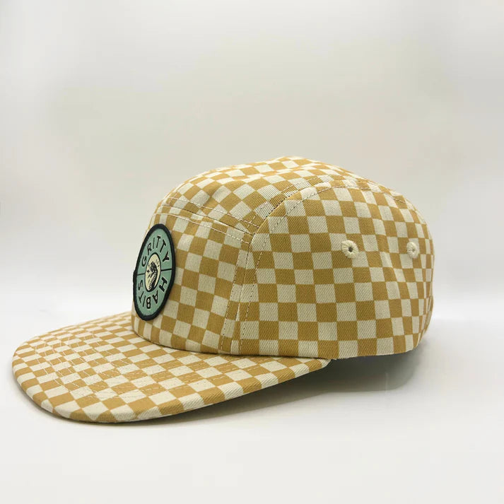 Wipeout Checkered 5-Panel Hat