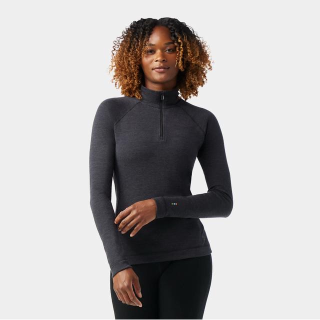 Womens Women's Classic Thermal Merino Base Layer 1/4 Zippers Top