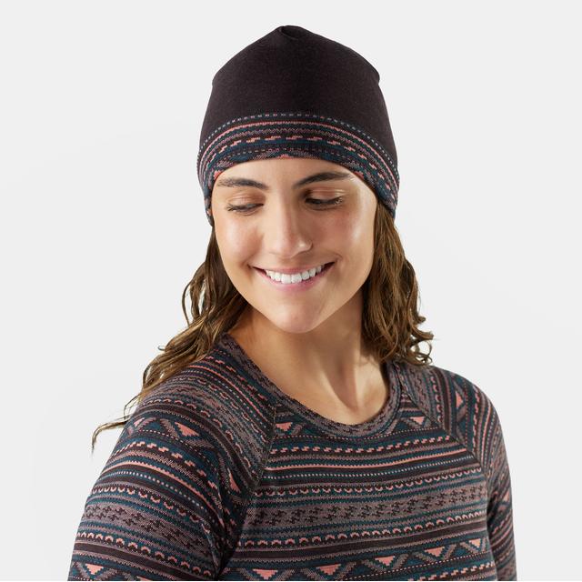 Unisex Thermal Merino Reversible Cuffed Beanie Hat
