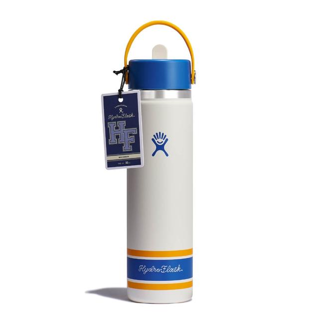 24 oz Wide Mouth with Flex Straw Cap - Campus Ivory