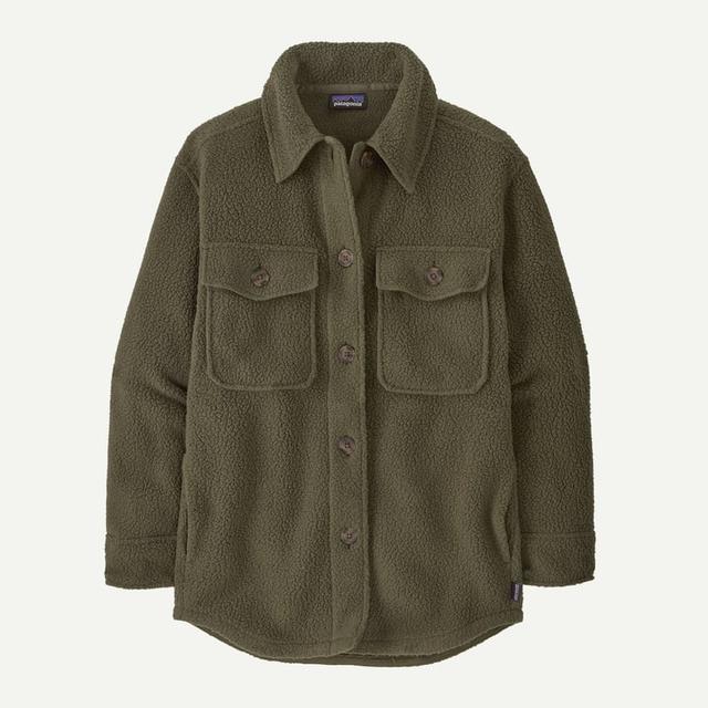 Women's Retro Pile Shacket
