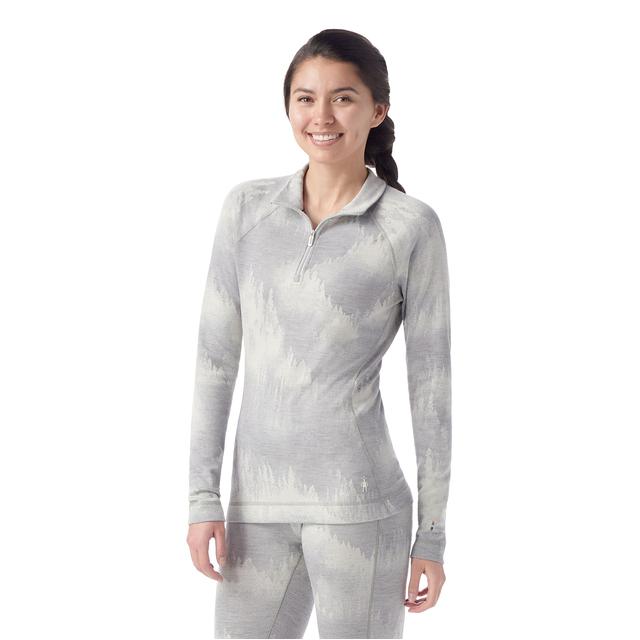 Womens Women's Classic Thermal Merino Base Layer 1/4 Zippers Top