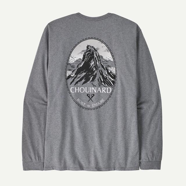 Men's Long Sleeved Chouinard Crest ResponsibiliTee