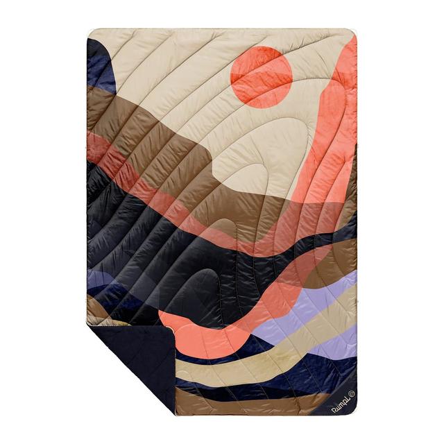 Fleece Puffy Blanket - Valley Dawn