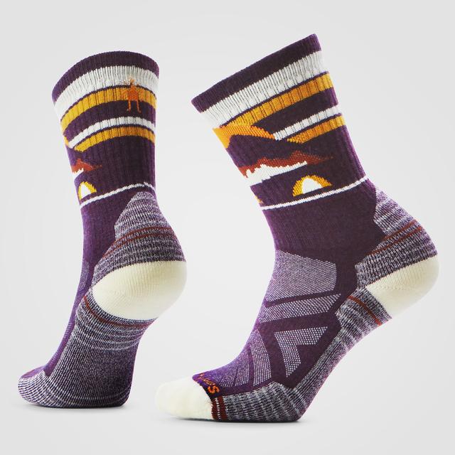 Womens Women's Hike Mountain Moon Crew Socks