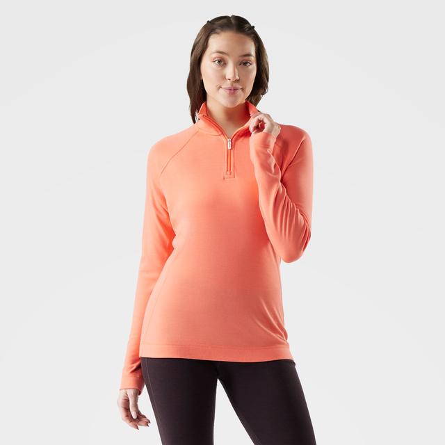 Womens Women's Classic Thermal Merino Base Layer 1/4 Zippers Top