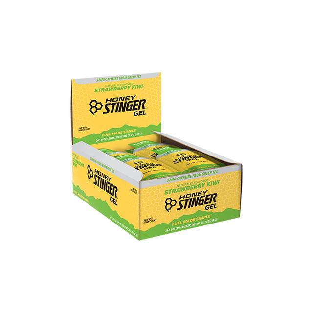 Caffeinated Organic Energy Gel Box of 24