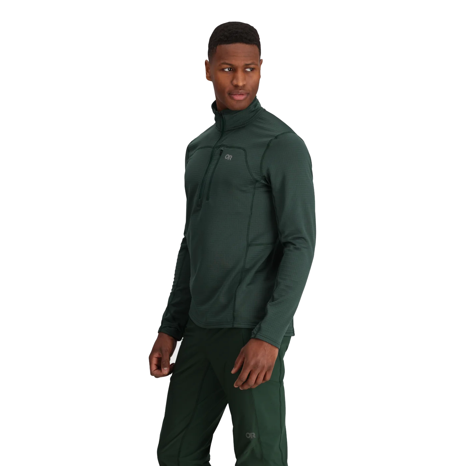 Men's Vigor Grid Fleece Half Zip