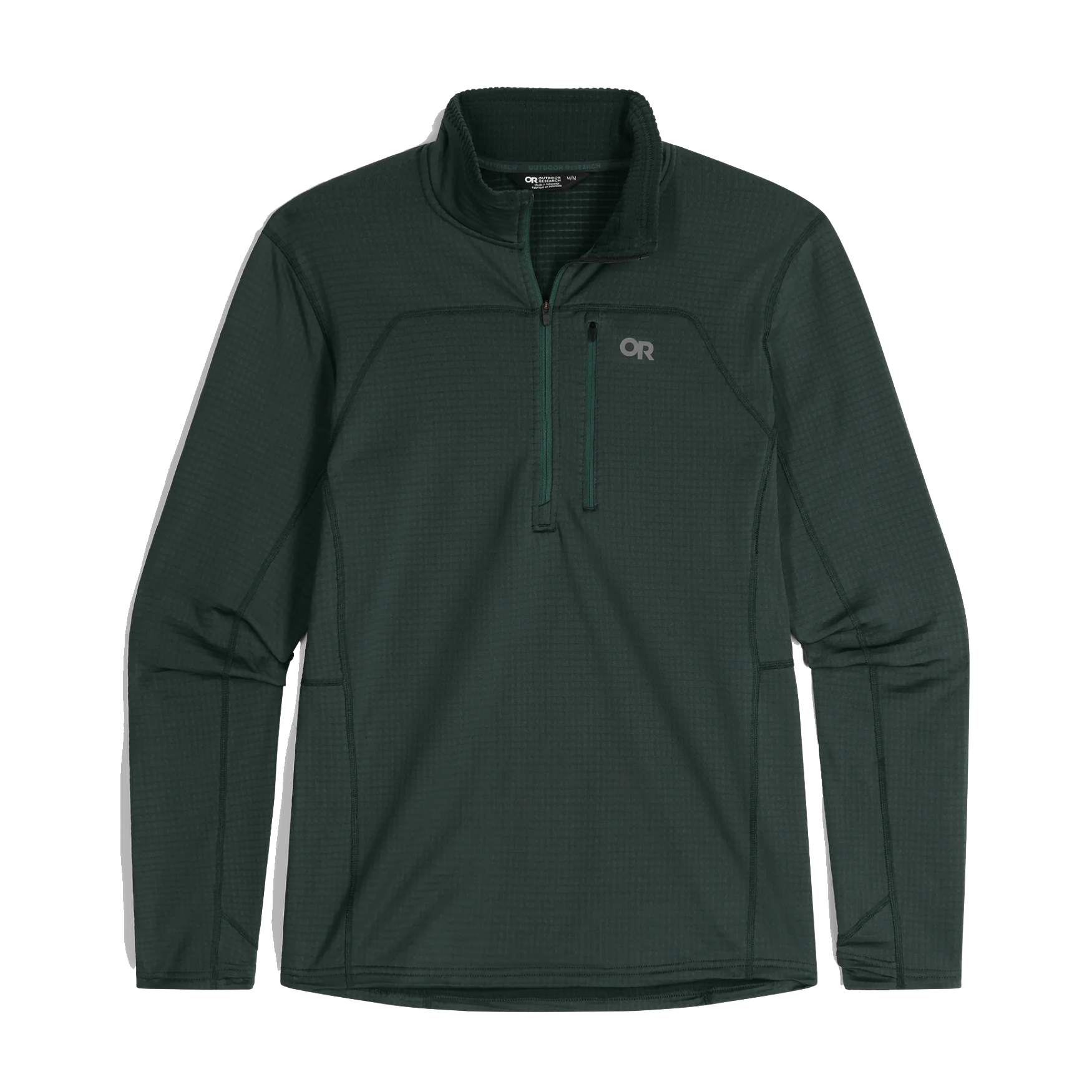 Men's Vigor Grid Fleece Half Zip