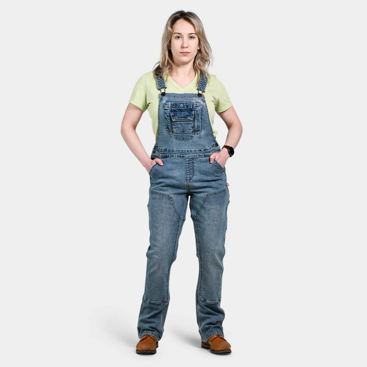 Freshley Overalls (Vintage Indigo Denim)