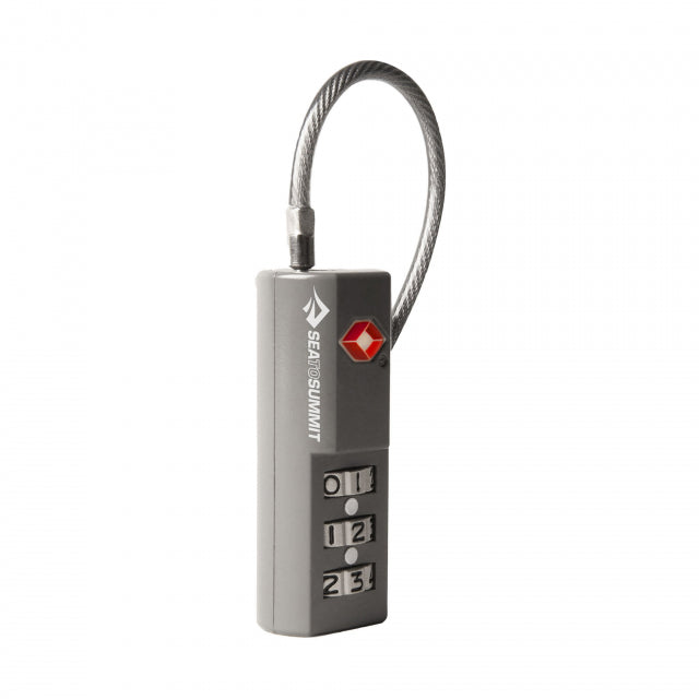 Travelling Light TSA Travel Lock - Combination with Cable