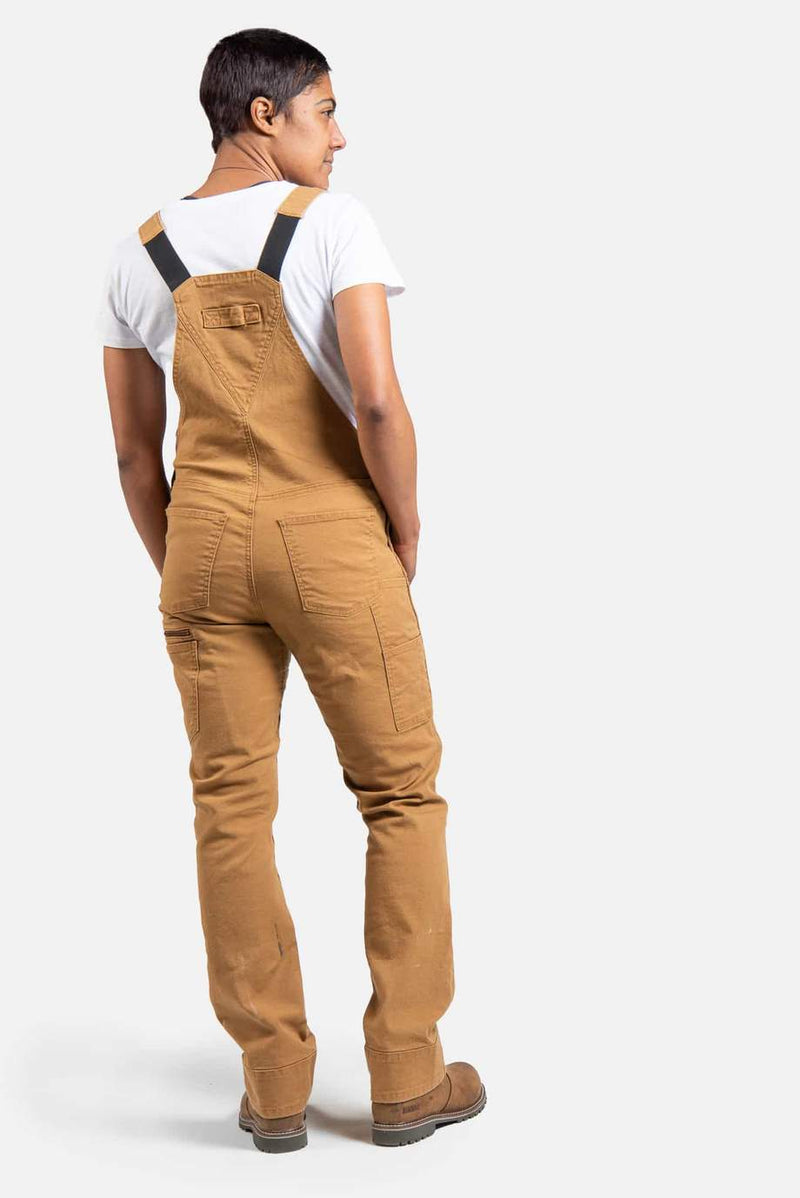 Freshley Overalls (Saddle Brown Canvas)