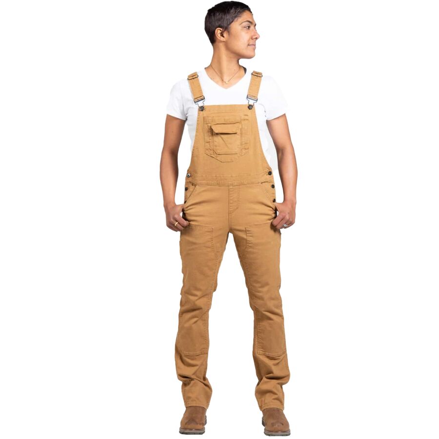 Freshley Overalls (Saddle Brown Canvas)