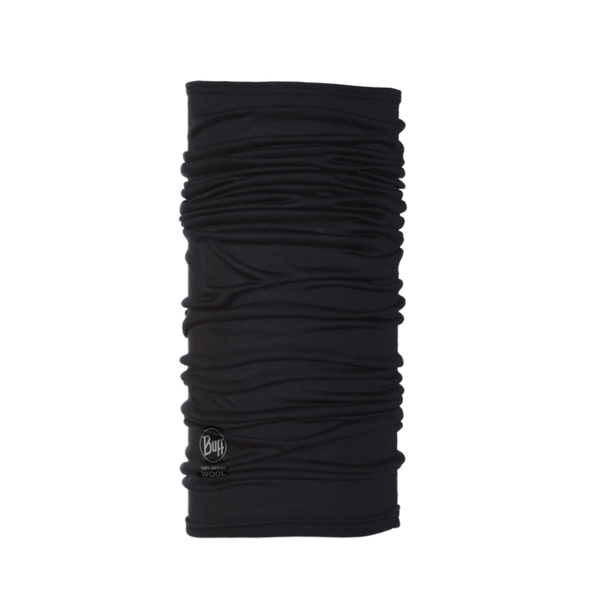 Lightweight Merino Wool Black