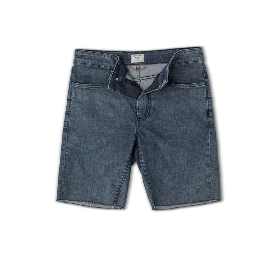 Men's Black Acid Jorts