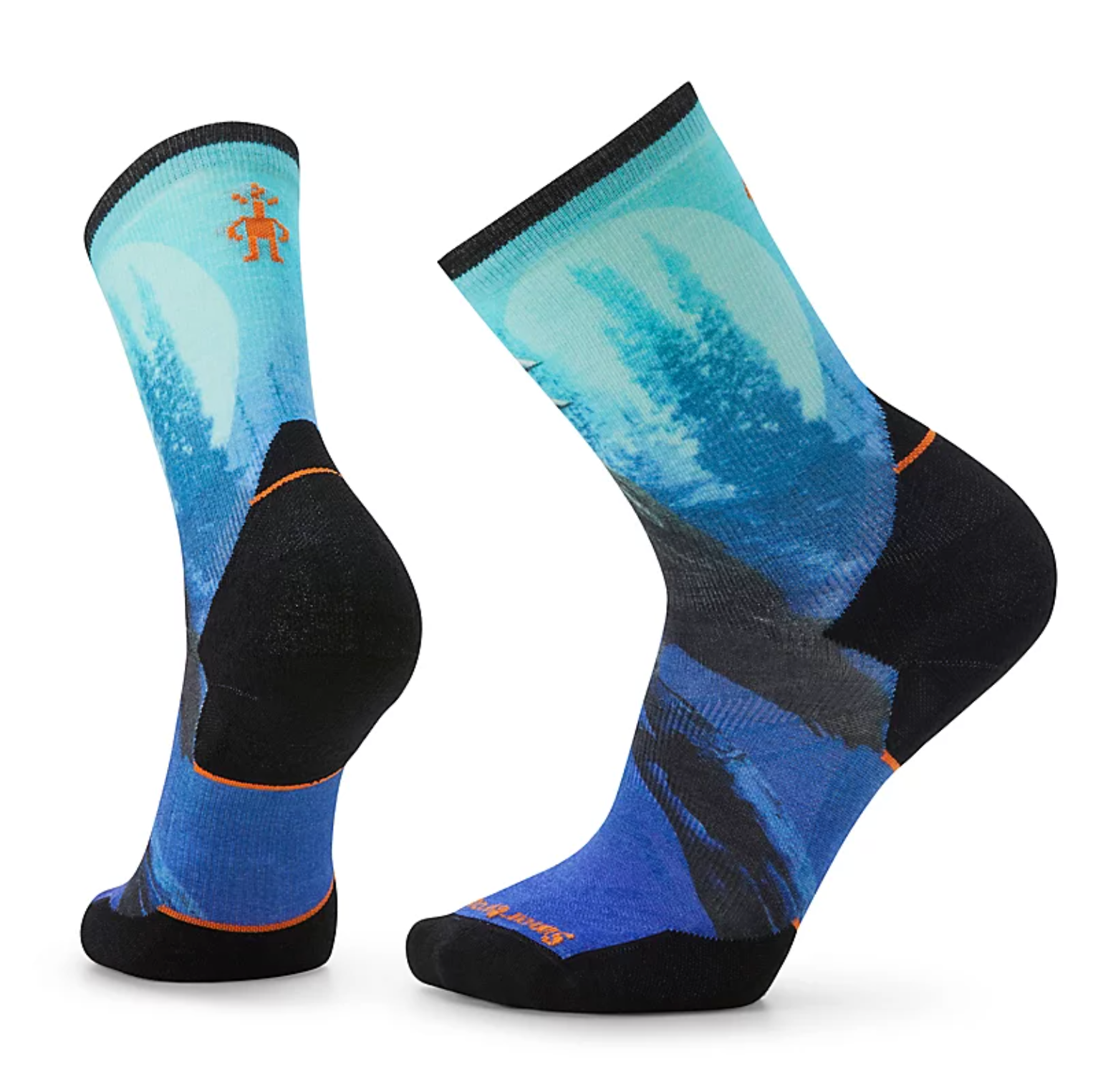 Athlete Edition Run Raven Print Crew Socks