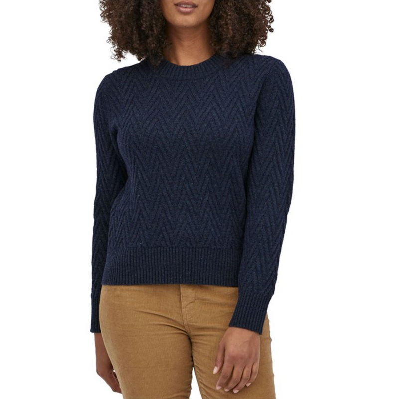 Women's Recycled Wool-Blend Crewneck Sweater