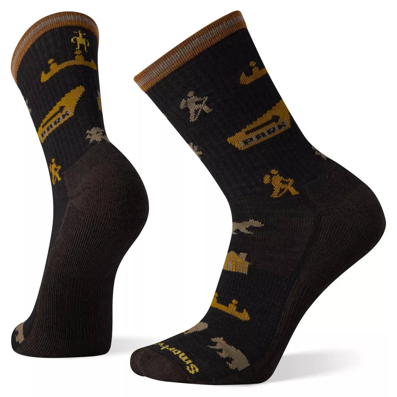 Everyday Park Explorer Pattern Crew Socks