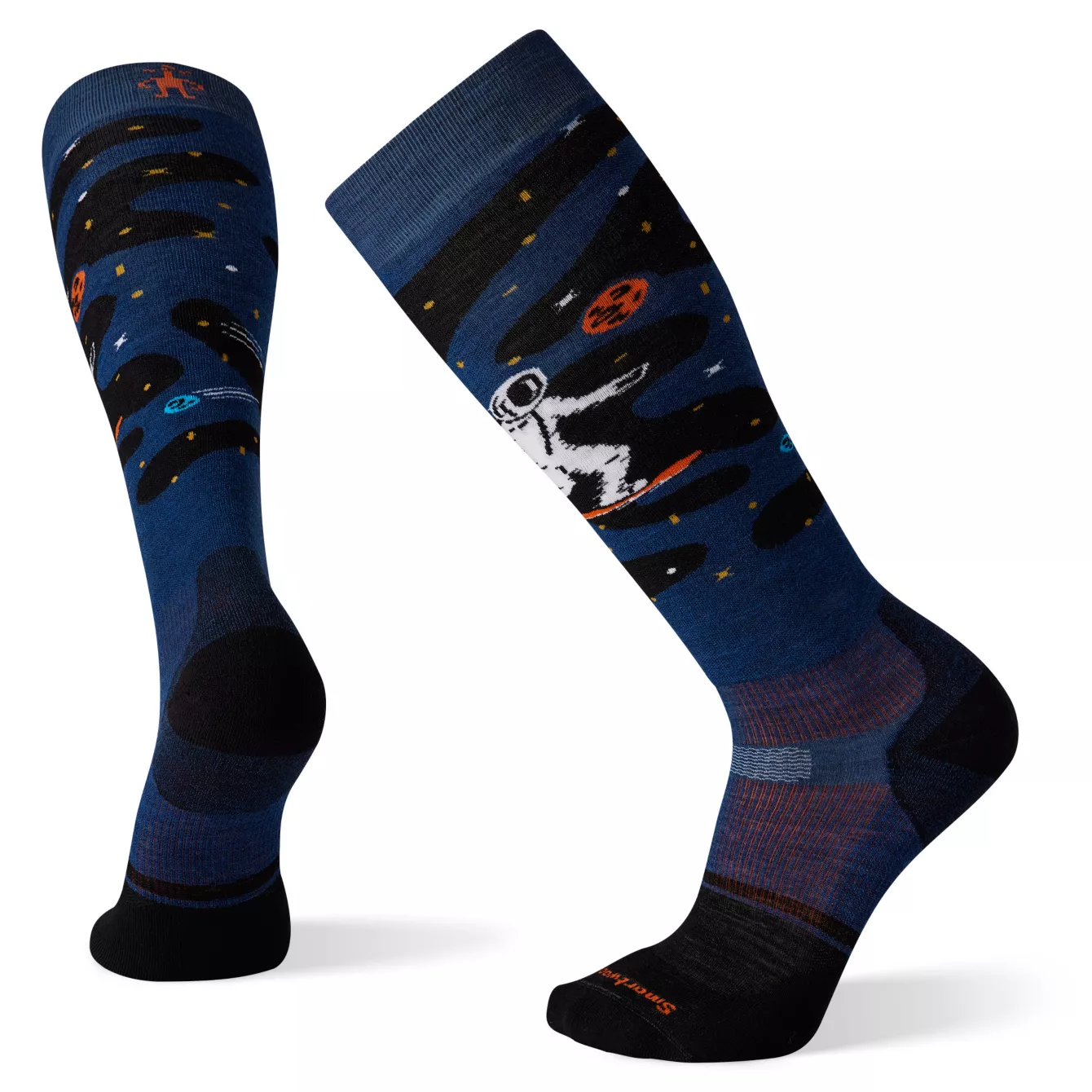 Snow Targeted Cushion Astronaut OTC Socks